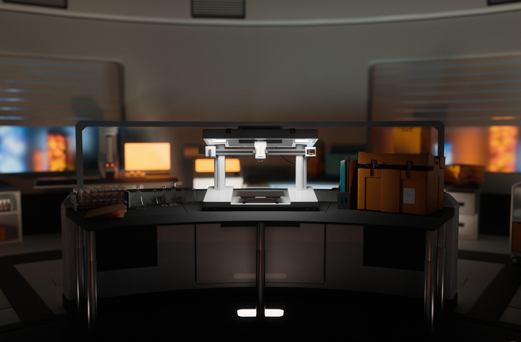 Secure technology equipment representing data protection and website operations